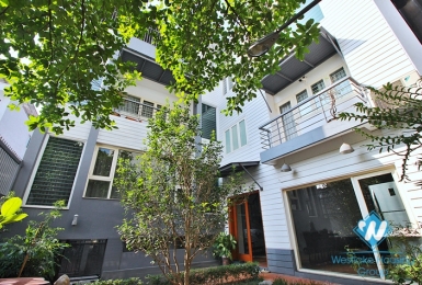 Garden 4beds house for rent in Au Co, Tay Ho